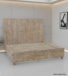 SOLID WOOD Queen bed