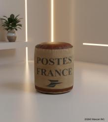POUF OTTOMAN STOOL