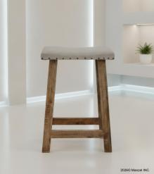 UPHOLSTERED COUNTER STOOL