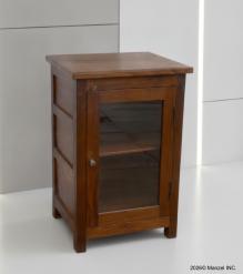 SOLID RECLAIMED TEAK SIDE TABLE CABINET