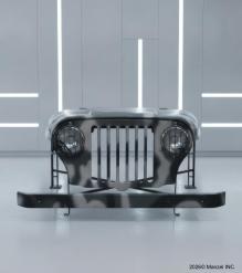 METAL JEEP INSPIRED DESK