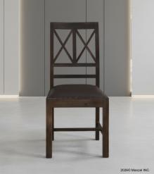 Wood  Leather Chair