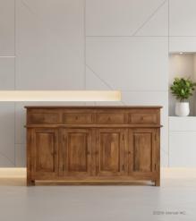 WOODEN SIDEBOARD