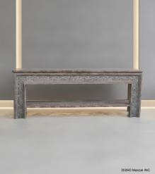 HAND CARVED SOLID RECLAIMED TEAK WOOD CONSOLE TABLE