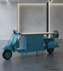 Scooter bar counter