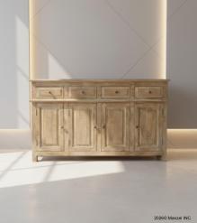 WOODEN SIDEBOARD