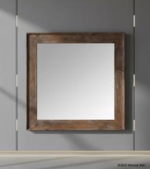 SOLID WOOD SQUARE MIRROR & FRAME