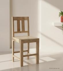 Bar wood stool