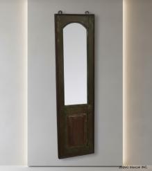 RECLAIMED TEAK DOOR MIRROR