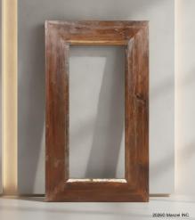 SOLID WOOD RECTANGULAR FRAME MIRROR