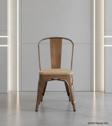 IRON WOOOOD CHAIR 