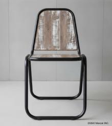 Wooden Iron Chair