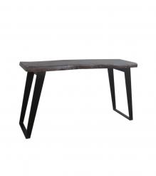 SOLID LIVE EDGE WOOD CONSOLE