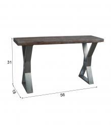 LIVE EDGE SOLID ACACIA CONSOLE / SOFA TABLE