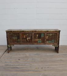 SOLID RECLAIMED TEAK WOOD CONSOLE TABLE