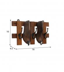 WOODEN SHOE LAST HANGER