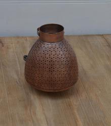 MOROCCAN STYLE METAL LATTICE TABLE LAMP