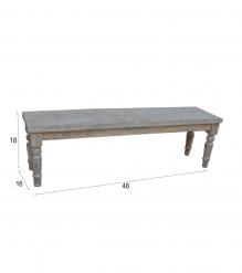 SOLID WOOD BENCH