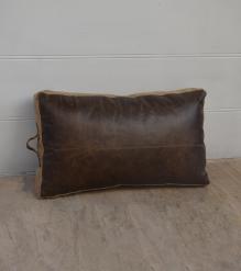Leather  pillow