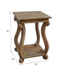 SOLID WOOD END TABLE SIDE TABLE