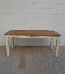 SOLID RECLAIMED TEAK DINING TABLE 
