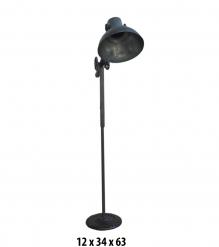 INDUSTRIAL METAL FLOOR LAMP