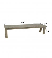 SOLID WOOD BENCH