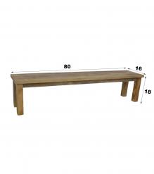 SOLID WOOD BENCH