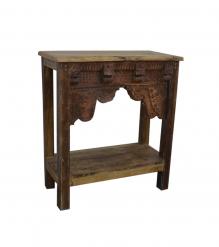 SOLID RECLAIMED WOOD CONSOLE TABLE DECORATIVE