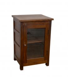 SOLID RECLAIMED TEAK SIDE TABLE CABINET