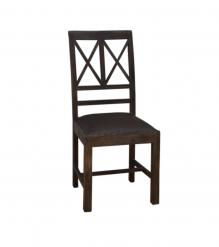 Wood  Leather Chair