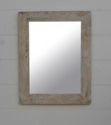 SOLID WOOD RECTANGULAR FRAME MIRROR