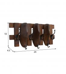 WOODEN SHOE LAST HANGER