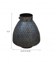 MOROCCAN STYLE METAL LATTICE TABLE LAMP
