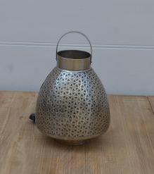 MOROCCAN STYLE METAL LATTICE TABLE LAMP