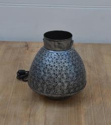 MOROCCAN STYLE METAL LATTICE TABLE LAMP