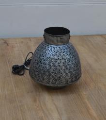 MOROCCAN STYLE METAL LATTICE TABLE LAMP