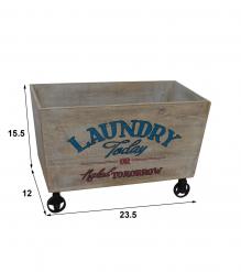 Wooden basket