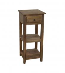 SOLID WOOD END TABLE / NIGHTSTAND