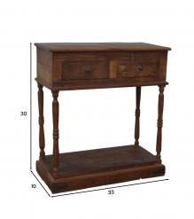 RECLAIMED TEAK WOOD CONSOLE