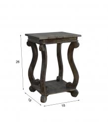 SOLID WOOD END TABLE SIDE TABLE