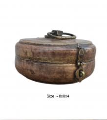 Brass-Chapati-Box