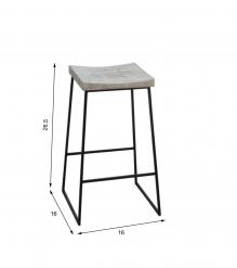 WOODEN STOOL