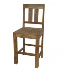 Bar wood stool