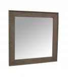 SOLID WOOD SQUARE MIRROR & FRAME