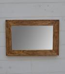 SOLID WOOD RECTANGULAR FRAME & MIRROR