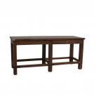 SOLID RECLAIMED WOOD CONSOLE TABLE