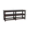 PRIMITIVE SOLID WOOD CONSOLE / SOFA TABLE