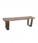 LIVE EDGE SOLID ACACIA WOOD BENCH