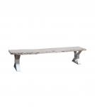 LIVE EDGE SOLID ACACIA WOOD BENCH